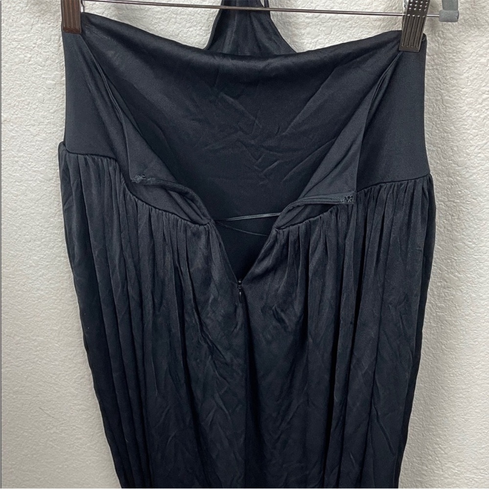 NWT Stella McCartney Runway Halter Neck Cut Out Midi Dress Black Sz 42 - Picture 10 of 16